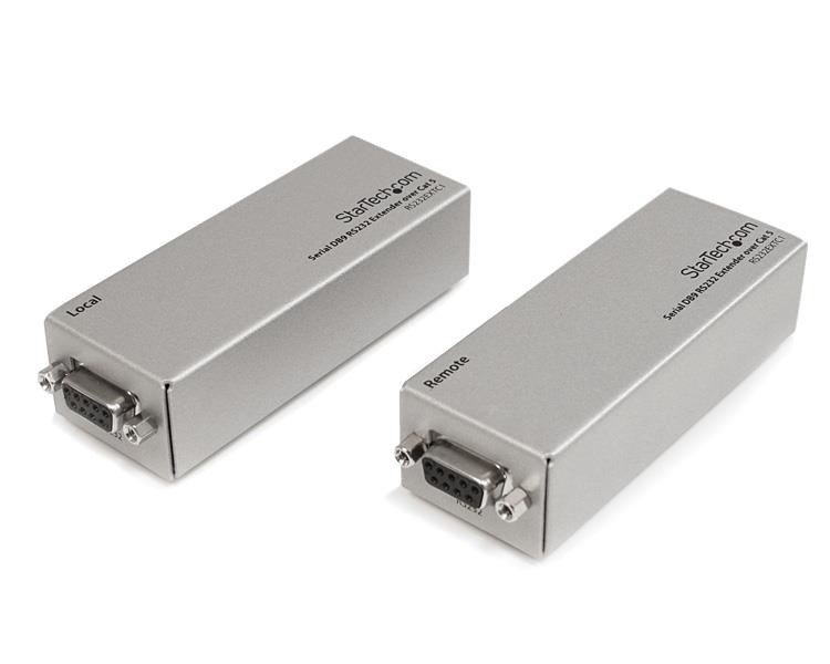STARTECH.COM Serial DB9 RS232 Extender over Cat 5 - Up to 3300 ft (1000 meters), photo 1 of 1