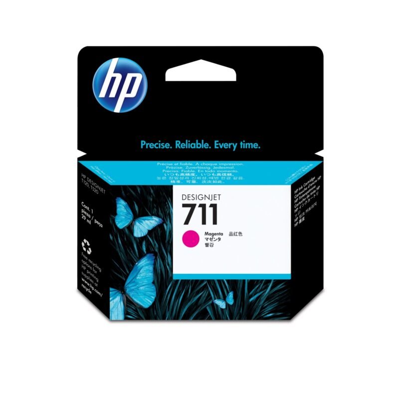 HP 711 - magenta - original - DesignJet - ink cartridge, photo 1 of 1