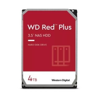 WD Red Plus WD40EFPX 4TB 3.5" 256MB Cache SATA III NAS Internal Hard Drive