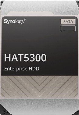 Synology HAT5300 - Hard drive - 12 TB - internal - 3.5" - SATA 6Gb/s - 7200 rpm - buffer: 256 MB - f, photo 1 of 1
