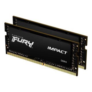 Kingston Fury Impact KF432S20IBK2/16 16GB DDR4 (2x8GB) 3200MHz,  Non ECC, CL20, 1.2V, SODIMM Memory