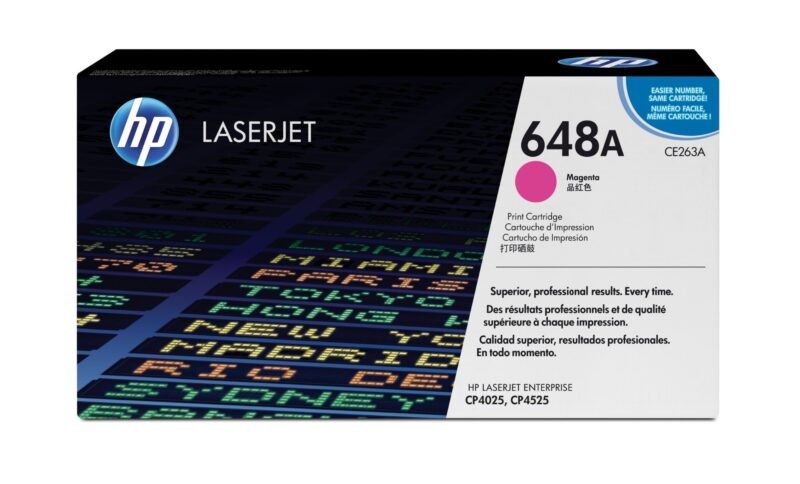 HP 648A originele magenta LaserJet tonercartridge, foto 1 van 1