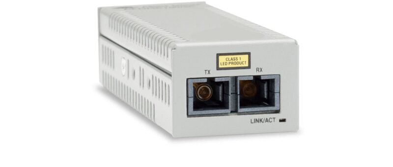 ALLIED TELESIS DMC100/SC Transceiver/Media Converter - 2 Port(s) - 1 x Network (RJ-45) - USB, photo 1 of 1