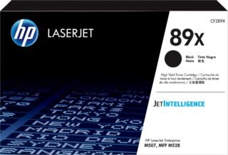 HP 89X Toner Cartridge - Black - Laser - High Yield - 10000 Pages - 1 Pack