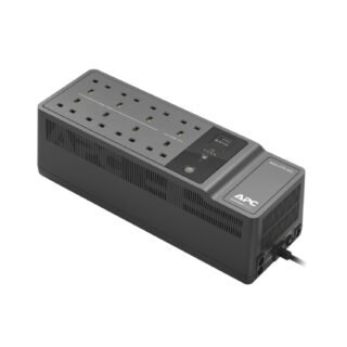 APC BY SCHNEIDER ELECTRIC Back-UPS Standby UPS - 650 VA/400 W - Tower - 16 Hour Recharge