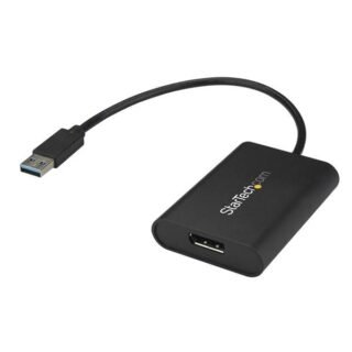 STARTECH.COM USB 3.0 to DisplayPort Adapter - 4K 30Hz - External Video & Graphics Card