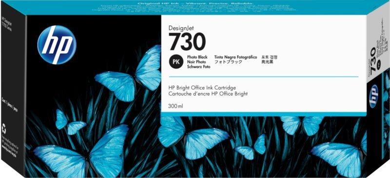 HP 730 - high capacity - photo black - original - DesignJet - ink cartridge, photo 1 of 1