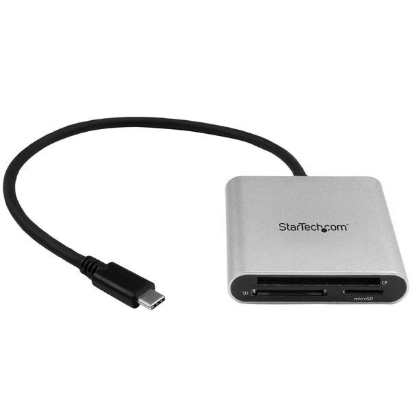 STARTECH.COM USB 3.0 Flash Memory Multi-Card Reader/Writer with USB-C, photo 1 of 1