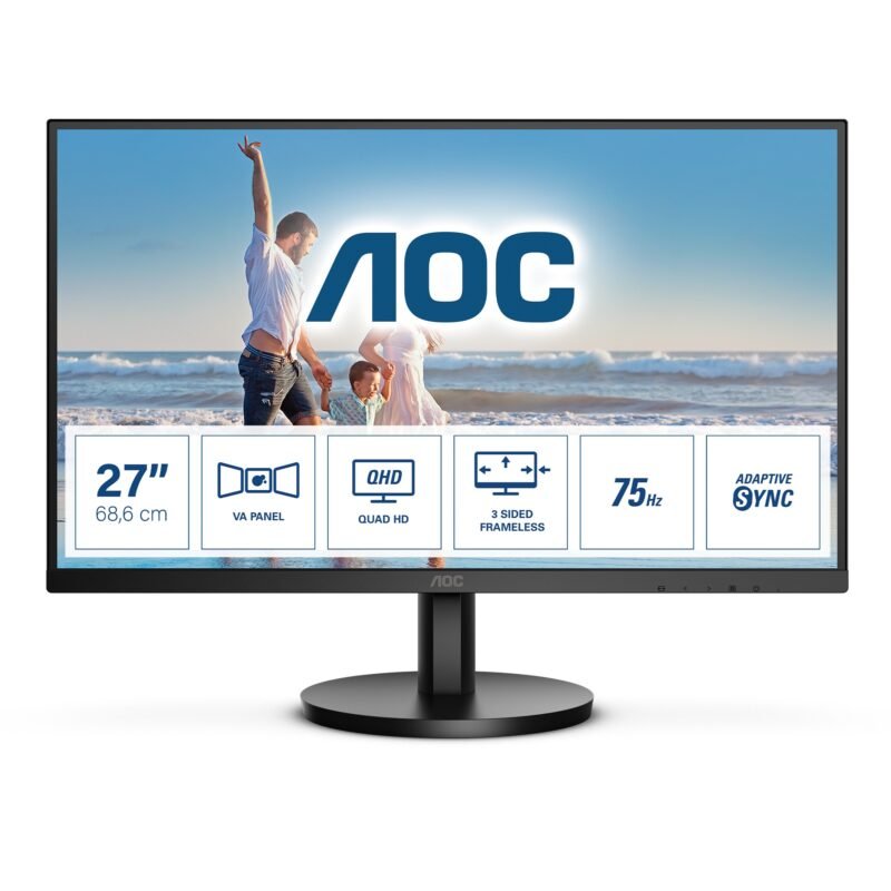 AOC Q27B3MA 68.6 cm (27") 2560 x 1440 pixels, photo 1 of 1