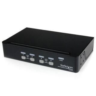 STARTECH.COM StarView SV431USB - KVM switch - USB - 4 ports - 1 local user - USB - 1U - 2 Port - 1U