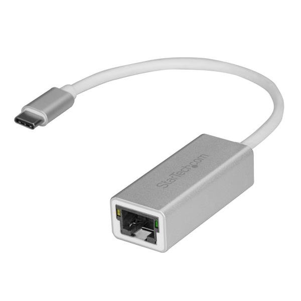 STARTECH.COM USB-C to Gigabit Ethernet Adapter - Aluminum - Thunderbolt 3 Port Compatible, photo 1 of 1