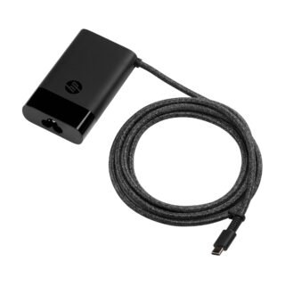 HP 65 W AC Adapter - Universal Adapter - USB Type-C - For Notebook, USB Type C D