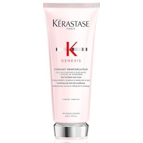 Kerastase Genesis, Moisturising and Hydrating Conditioner, For Hair Loss and Weakened Hair, Edelweiss Native Cells, Ginger Root and Aquaxyl, Fondant Reinforcateur, 200 ml, photo 1 of 1