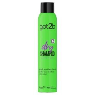 got2b Fresh It Up, No Rinse Spray to Refresh Hair in Between Washes, No White Residue, Dry Shampoo, Extra Fresh 200ml
