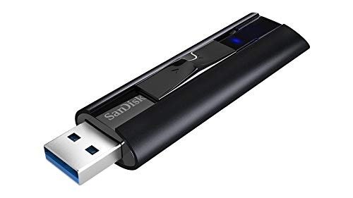 SanDisk Extreme PRO USB 3.2 256GB Solid State Flash Drive, USB stick up to 420 MB/s read speeds, up to 380 MB/s write, Password protection, RescuePRO data recovery software, durable casing, Black, photo 1 of 1