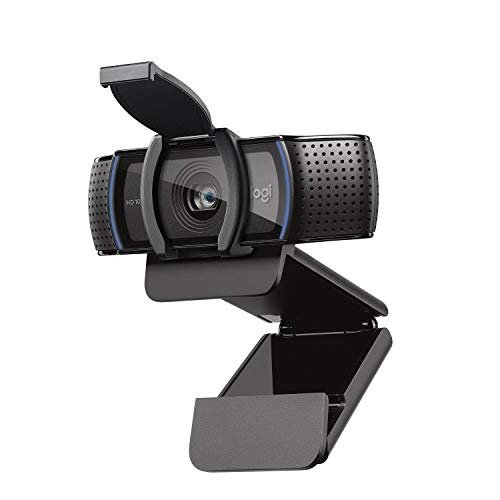 Logitech C920S HD Pro Webcam, Full HD 1080p/30fps Video Calling, Clear Stereo Audio, HD Light Correction, Privacy Shutter, Works with Skype, Zoom, FaceTime, Hangouts, PC/Mac/Laptop/Tablet/XBox - Black, photo 1 of 1