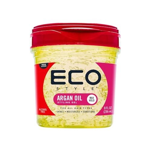 Eco Style Moroccan Argan Oil Eco Styler Hair Gel, Nourish and Repair, Alcohol-Free, 236 ml, photo 1 of 1