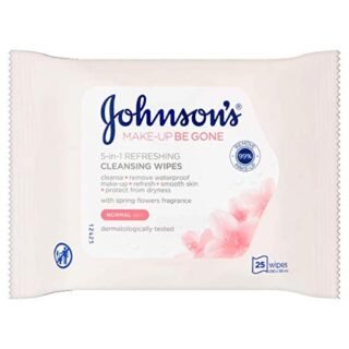 Johnsons Face Care Make Up Be Gone Refreshing Wipes