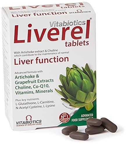 Liverel Liver Health Support Tablets Supplement, Vitabiotics, photo 1 of 1
