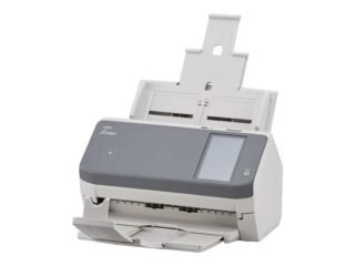 RICOH - fi-7300NX Scanner, 60ppm/120ipm A4 Duplex ADF Touchscreen Wi-Fi USB3.1 Gigabit Ethernet LED Workgroup Scanner