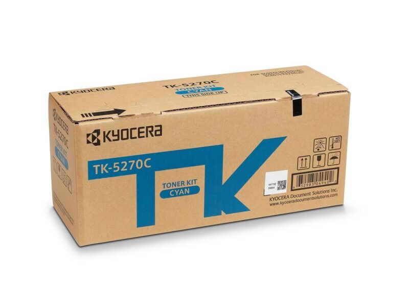KYOCERA Toner Cartridge Cyan TK-5270C, photo 1 of 1