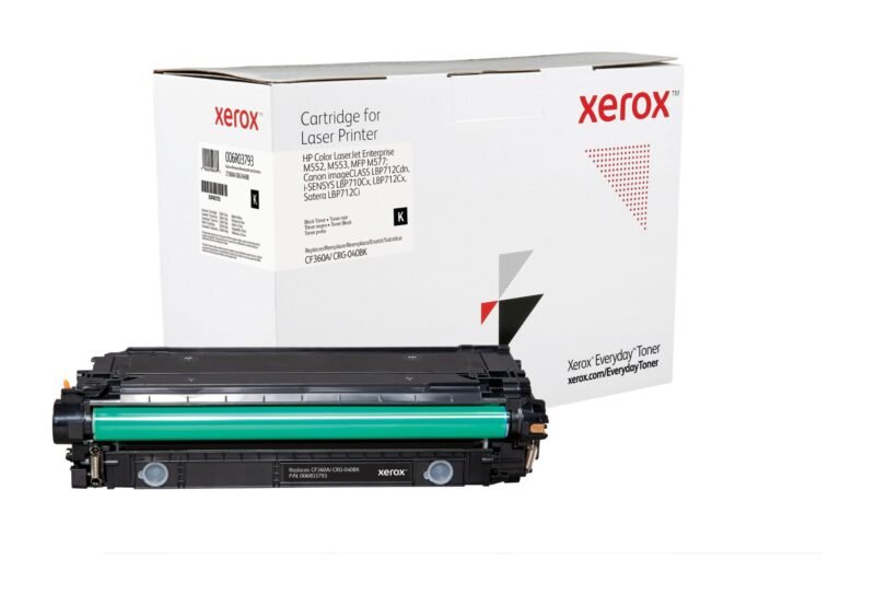 XEROX Everyday Replacement For CF360A/CRG-040BK Laser Toner Black 006R03793, photo 1 of 1