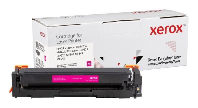 XEROX Everyday Replacement For CF543X/CRG-054HM Laser Toner Magenta 006R04183, photo 1 of 1