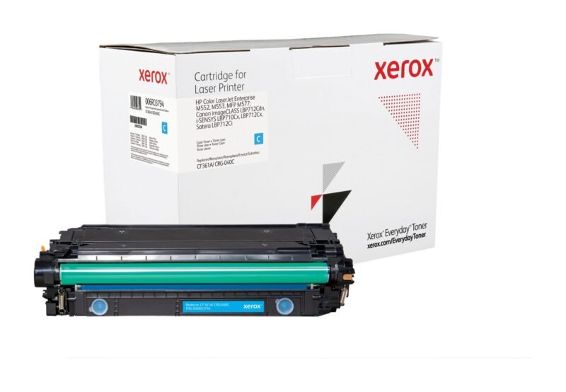 Everyday™ Cyaan Toner van Xerox is compatibel met HP 508A (CF361A), Standaard capaciteit, foto 1 van 1