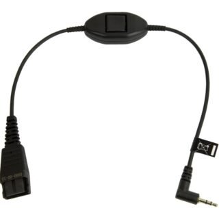 Jabra QD Cord to 2.5mm with PTT
