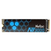 NETAC NV3000 (NT01NV3000-1T0-E4X) 1TB NVMe SSD, M.2 Interface, PCIe Gen3, 2280, Read 3400MB/s, Write 2900MB/s, Heatsink, 5 Year Warranty, photo 1 of 1