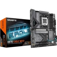 Gigabyte X870 EAGLE WIFI7 AMD AM5 Socket Motherboard, ATX, 4x DDR5 Slots, 3x M.2 Sockets, 3x USB-C Port, Fitted I/O Shield, 2.5GbE LAN, Wi-Fi 7, 1x HDMI Port / 2x USB-C (USB4), photo 1 of 1