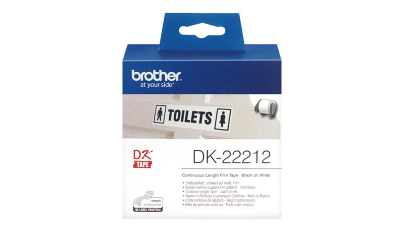 BROTHER DK-22212 - tape - Roll (6.2 cm x 15.2 m), photo 1 of 1