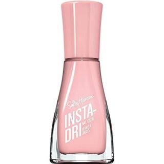 Sally Hansen Insta-Dri Nail Polish, Petal Pusher, 60 Seconds Quick Drying, Long Lasting, Streak Free, Shiny Finish, 3-in-1 Formula, Built in Base and Top Coat, 9.17ml