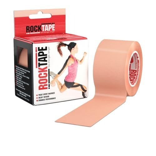 RockTape Unisex Std. Kinesiology Tape, Beige, Uncut Roll - 5cm Wide UK, photo 1 of 1
