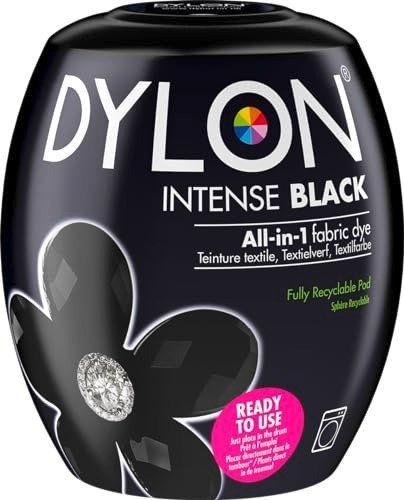 Dylon Washing Machine Fabric Dye Pod Intense Black, 350g,, photo 1 of 1