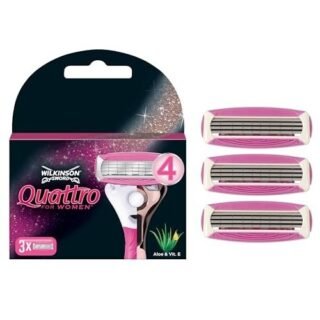 WILKINSON SWORD - Quattro For Women | Smooth Glide | Razor Blade Refills