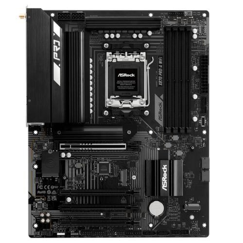 Asrock X870 PRO-A WIFI, AMD X870, AM5, ATX, 4 DDR5, HDMI, 2 USB4, Wi-Fi 7, 2.5G LAN, 3x M.2, photo 1 of 1