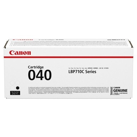CANON 040 - black - original - toner cartridge, photo 1 of 1