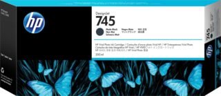 HP 745 - high capacity - matte black - original - DesignJet - ink cartridge