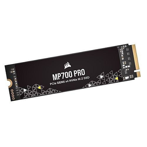 Corsair 2TB MP700 PRO Gen5 M.2 NVMe SSD, M.2 2280, PCIe 5.0, R/W 12.4K/11.8K MB/s, 1.5M/1.6M IOPS, photo 1 of 1