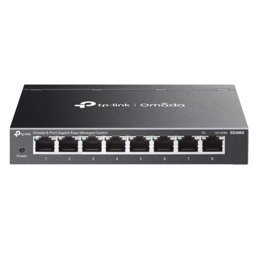 TP-LINK (ES208G) Omada 8-Port Gigabit Easy Managed Switch, 8x GB Ports, Metal Casing, photo 1 of 1