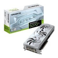 Gigabyte NVIDIA GeForce RTX 5070 Ti EAGLE OC ICE SFF 16GB GDDR7 Graphics Card, 8960 CUDA Cores, 2542 MHz Core Clock, Triple Fan, White, 3x DisplayPorts / 1x HDMI Port, photo 1 of 1