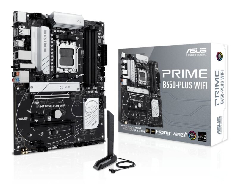 ASUS PRIME B650-PLUS WIFI AMD B650 Socket AM5 ATX, photo 1 of 9