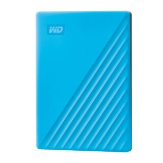 WD My Passport WDBPKJ0040BBL-WESN 4 TB Portable Hard Drive - External - Blue - USB 3.0