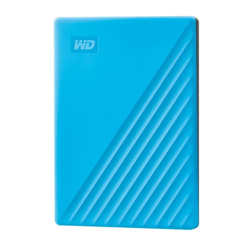 WD My Passport WDBPKJ0040BBL-WESN 4 TB Portable Hard Drive - External - Blue - USB 3.0, photo 1 of 1