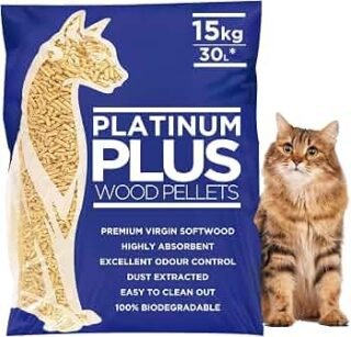 Platinum Plus Cat Litter 30L Bag