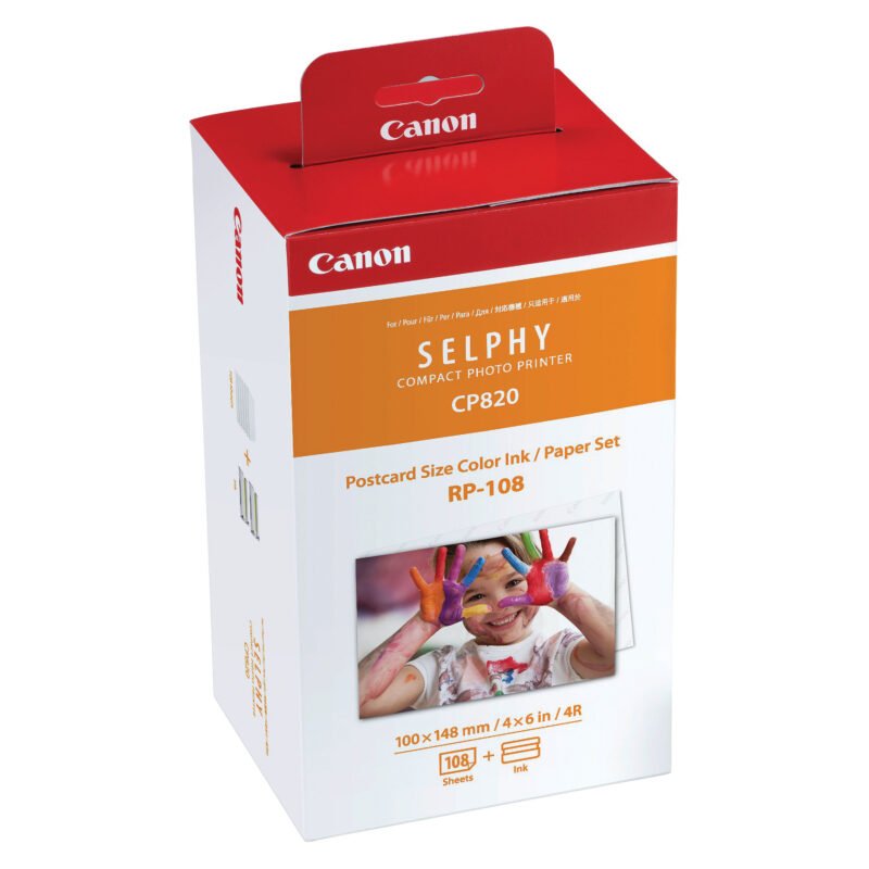 Canon RP-108IP Colour High Capacity Ink/Paper Set Assorted, photo 1 of 1