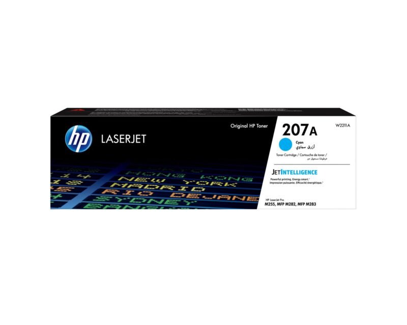 HP 207A Cyan Original LaserJet Toner Cartridge, photo 1 of 3