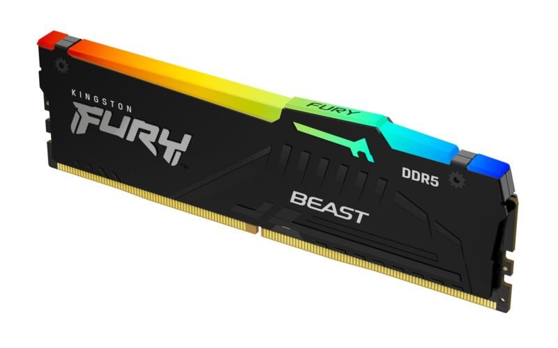 Kingston Technology FURY Beast 16GB 6000MT/s DDR5 CL30 DIMM RGB EXPO, photo 1 of 17