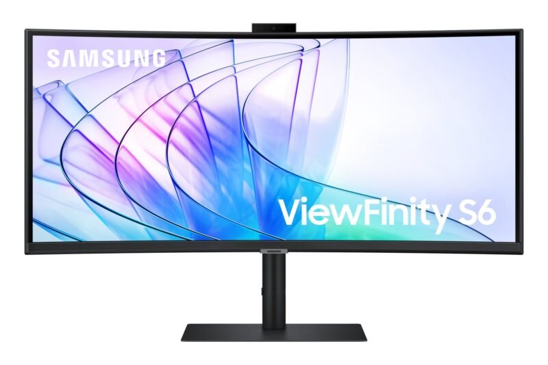 Samsung S65VC computer monitor 86.4 cm (34") 3440 x 1440 pixels UltraWide Quad HD LCD Black, photo 1 of 18
